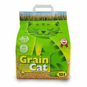 GREEN CAT cementējoši kukurūzas pakaiši kaķu tualetēm 3kg 12L